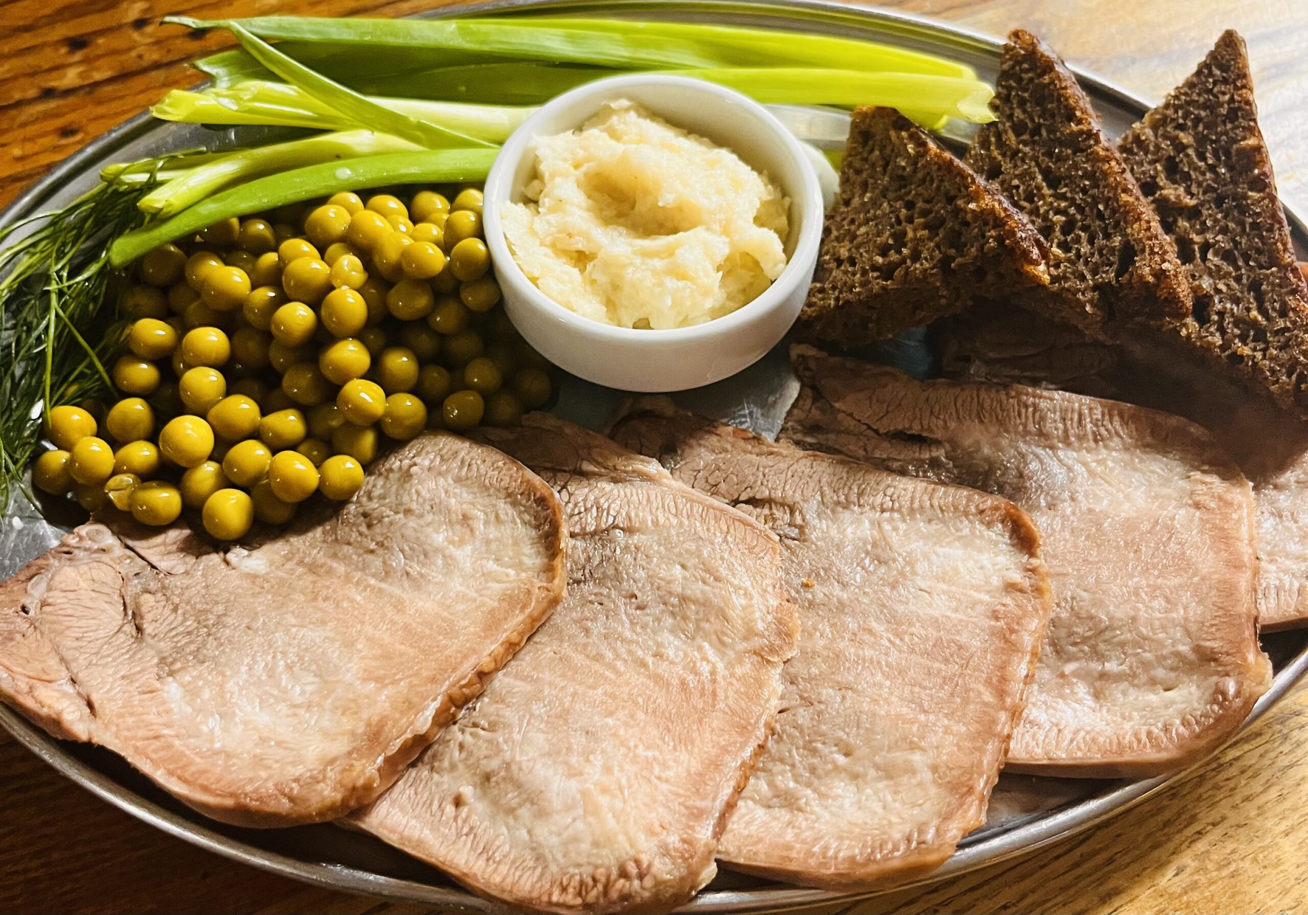 Beef Tongue with Horseradish
