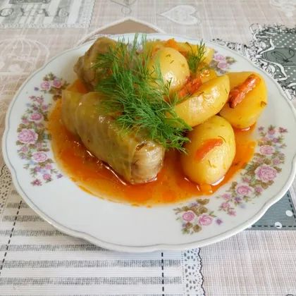 Cabbage Rolls with Minced Meat
