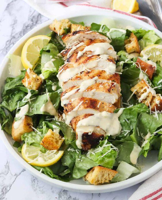 Caesar with Chicken