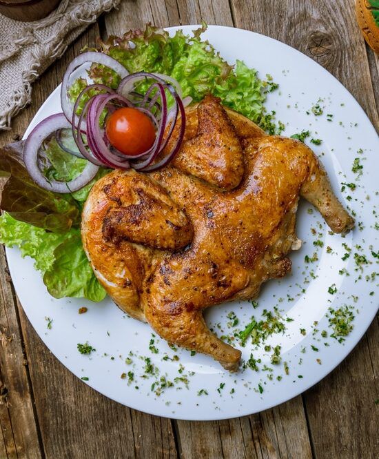 Georgian Pan-Fried Chicken Tabaka
