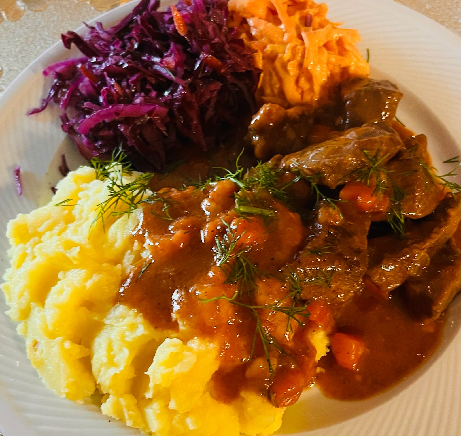 Goulash — Tender Stewed Meat in Paprika Sauce