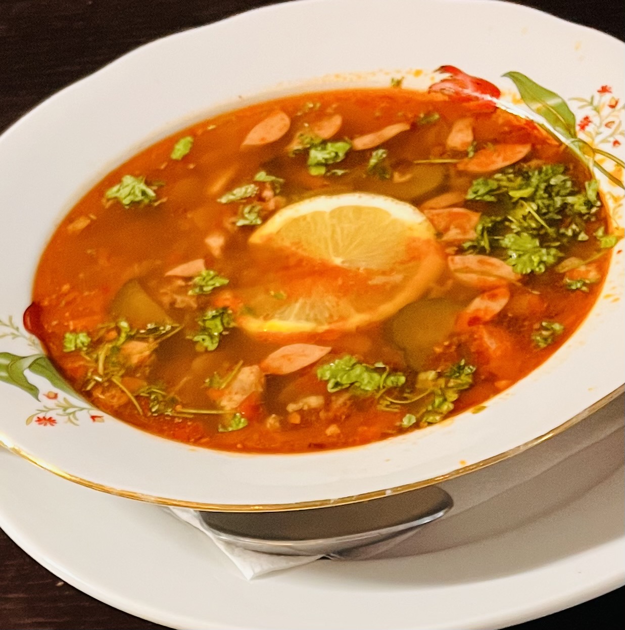 Solyanka — Rich Traditional Meat Soup